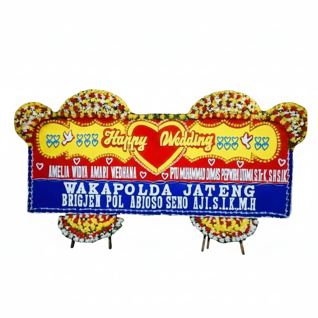 Bunga Papan Wedding 19