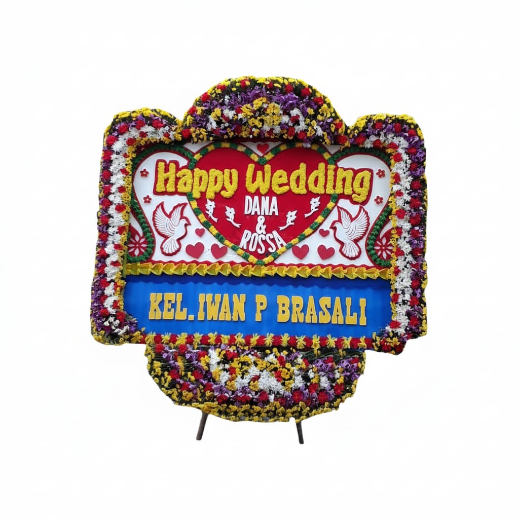 Bunga Papan Wedding 14