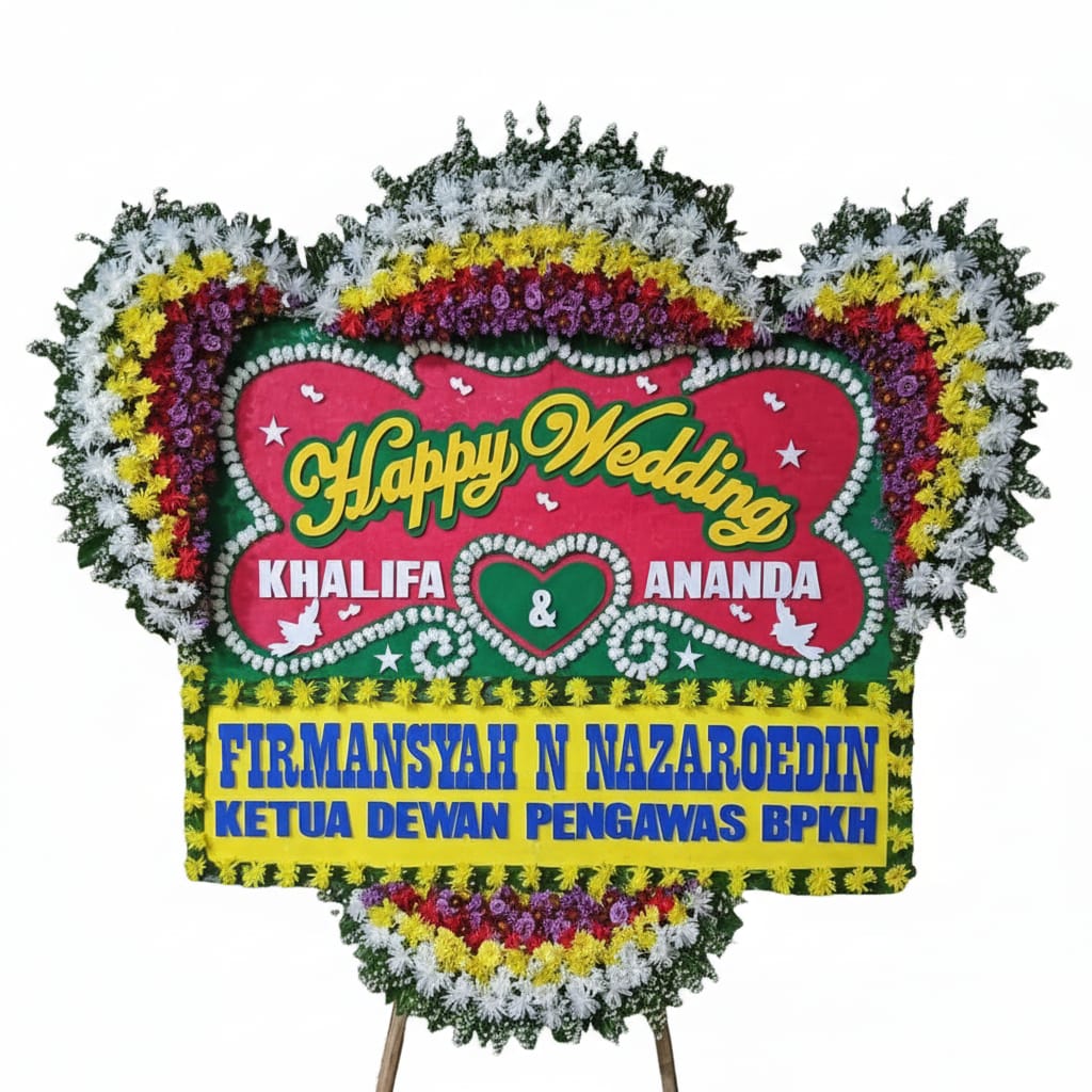Bunga Papan Wedding 06