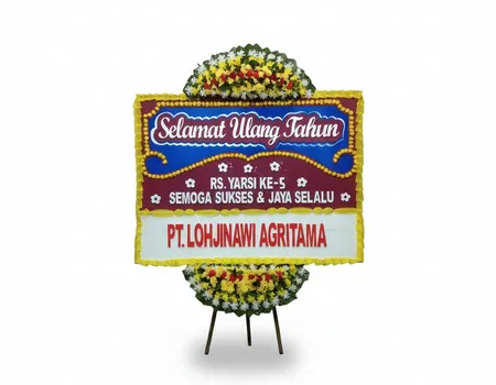 Rangkaian Bunga Papan Congratulations 22