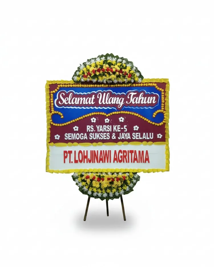 Rangkaian Bunga Papan Congratulations 22 - Toko Bunga 24 Jam