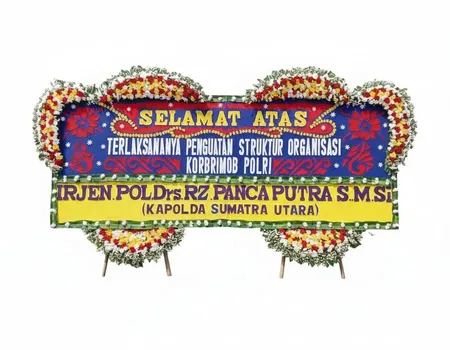 Rangkaian Bunga Papan Congratulations 23