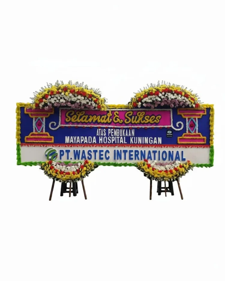 Rangkaian Bunga Papan Congratulations 20 - Toko Bunga 24 Jam