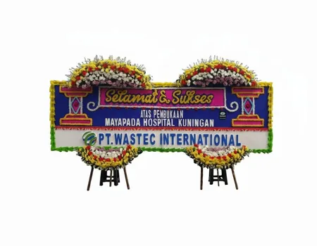 Rangkaian Bunga Papan Congratulations 20