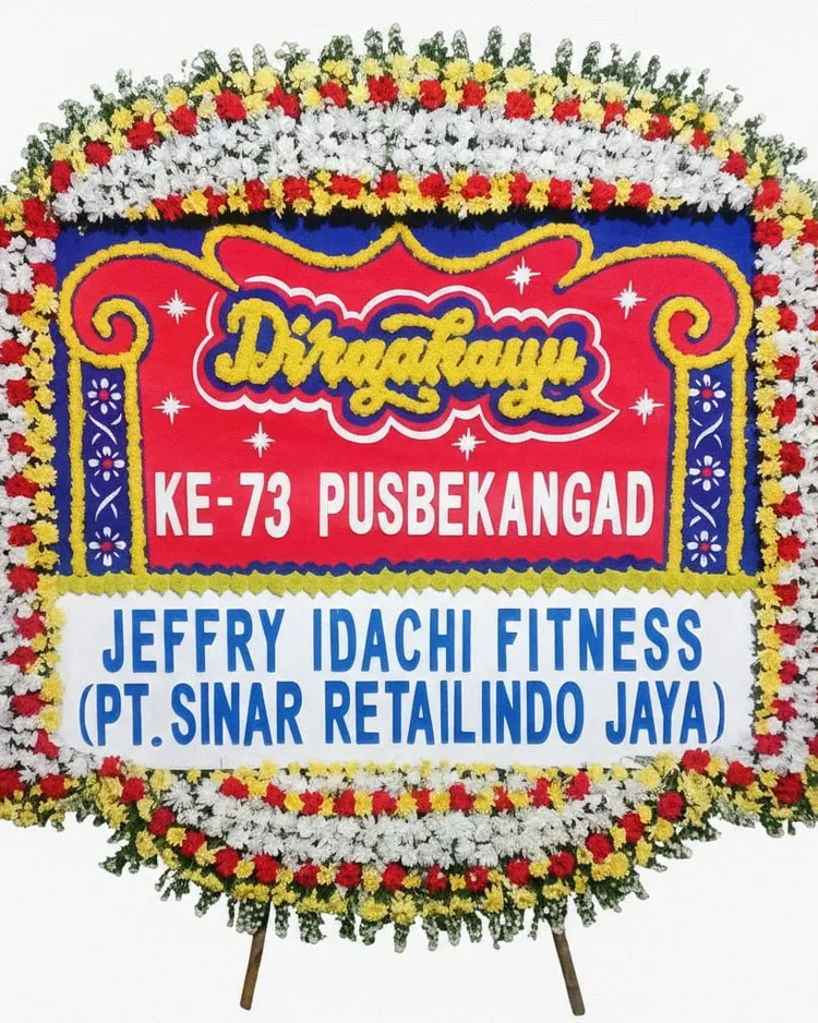 Rangkaian Bunga Papan Congratulations 14 - Toko Bunga 24 Jam