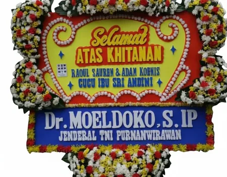 Rangkaian Bunga Papan Congratulations 12