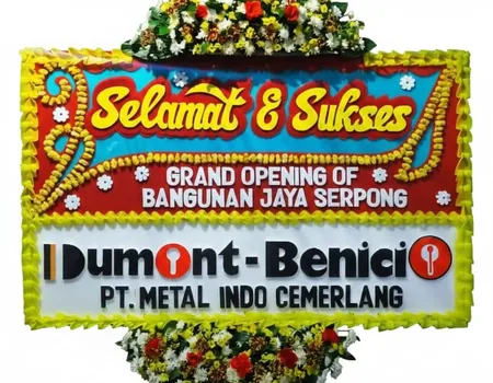 Rangkaian Bunga Papan Congratulations 13