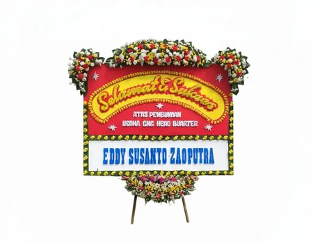 Rangkaian Bunga Papan Congratulations 06