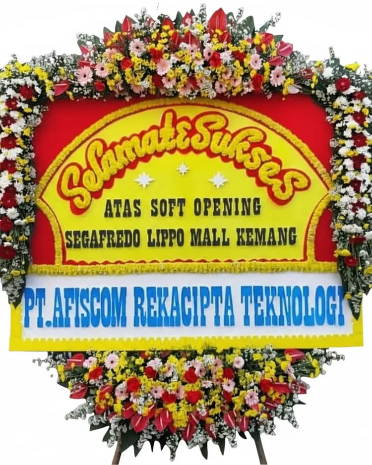 Rangkaian Bunga Papan Congratulations 02 - Toko Bunga 24 Jam