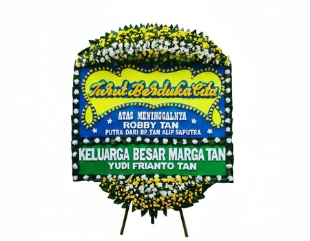 Rangkaian Bunga Papan Duka Cita 31