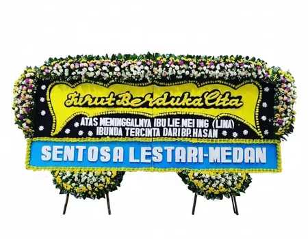 Rangkaian Bunga Papan Duka Cita 24