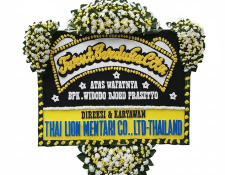 Rangkaian Bunga Papan Duka Cita 21