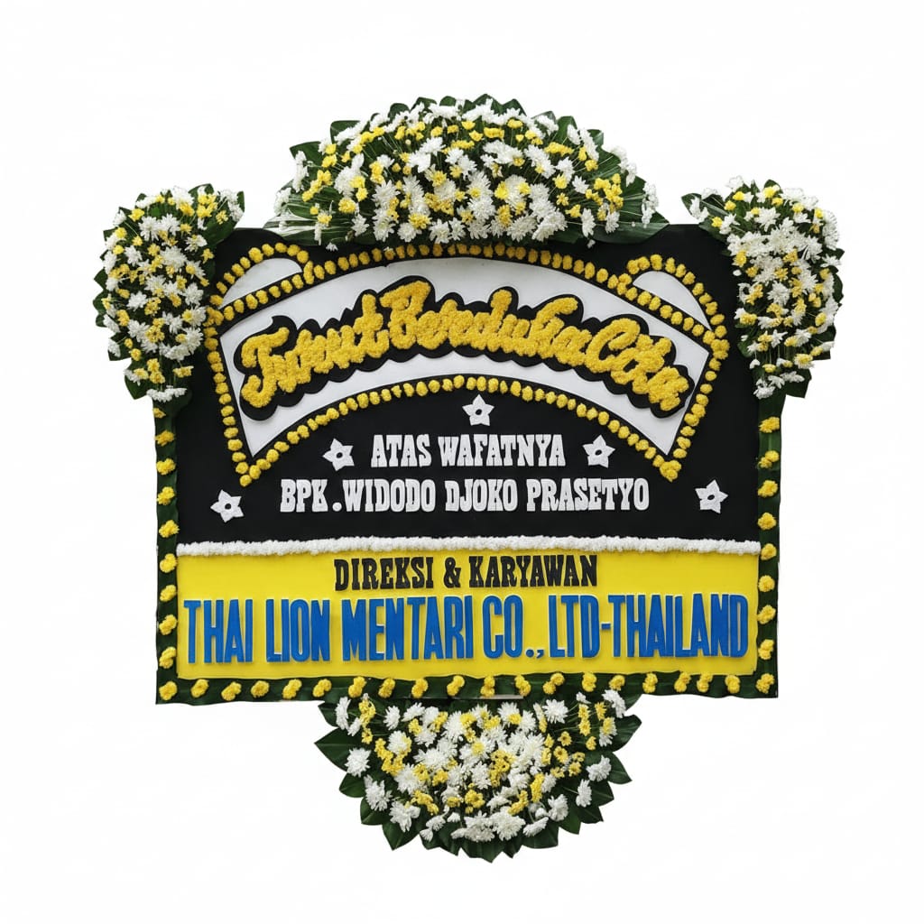 Bunga Papan Duka Cita 21