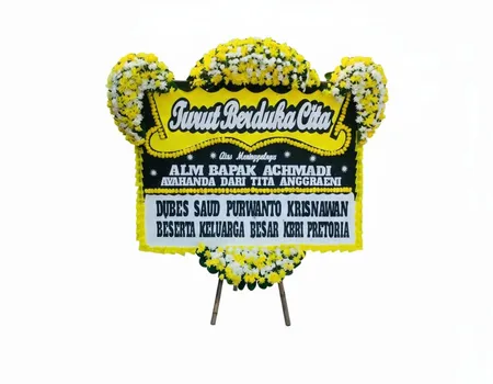 Rangkaian Bunga Papan Duka Cita 17