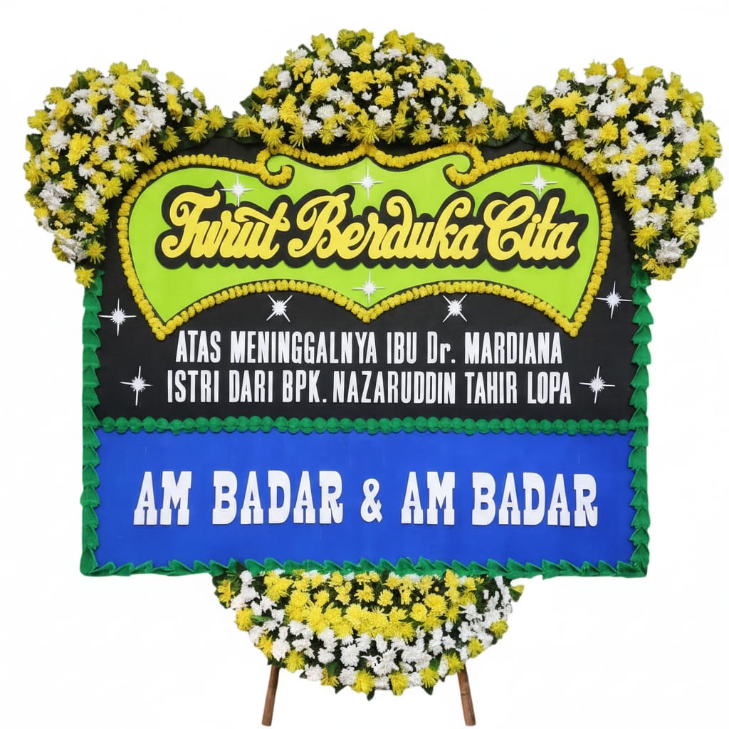 Bunga Papan Duka Cita 14