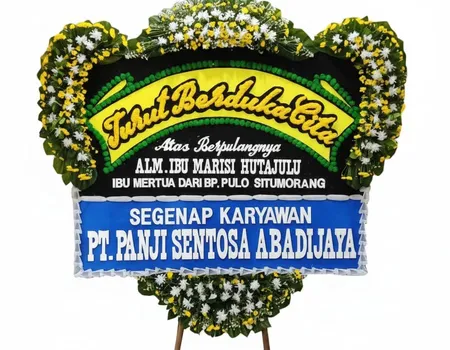 Rangkaian Bunga Papan Duka Cita 12