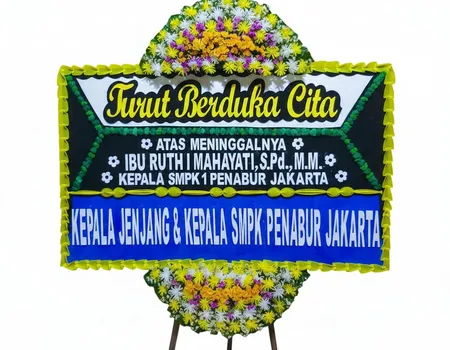 Rangkaian Bunga Papan Duka Cita 07