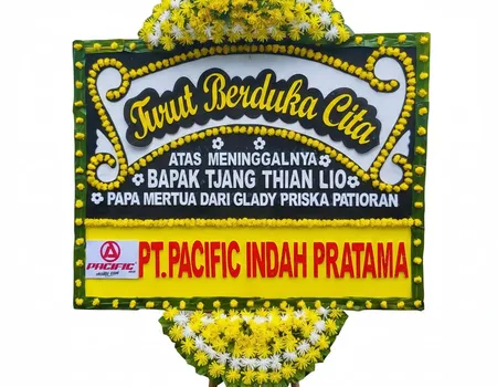 Rangkaian Bunga Papan Duka Cita 02
