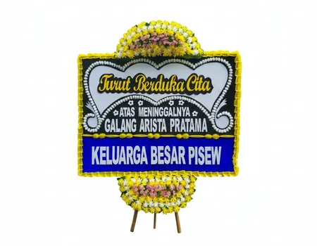 Rangkaian Bunga Papan Duka Cita 01