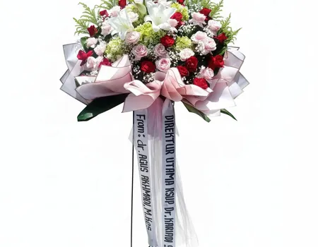 Rangkaian Bunga Standing 23