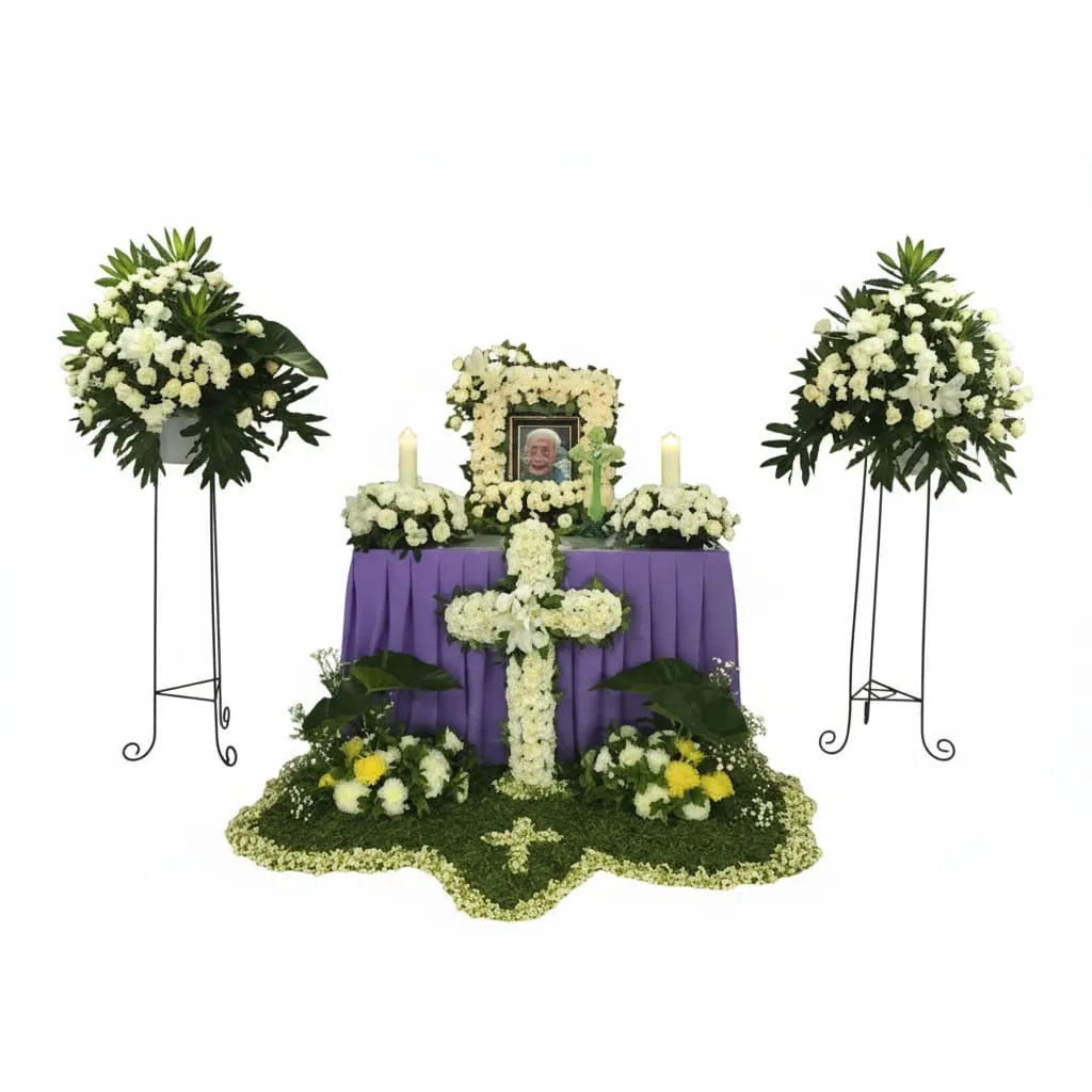 Dekor Bunga Rumah Duka 1